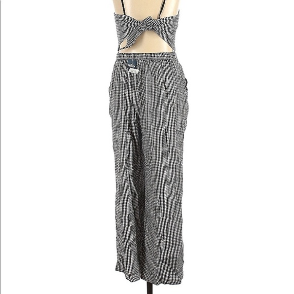 Hollister Gingham Check Jumpsuit NWT - Picture 3 of 5